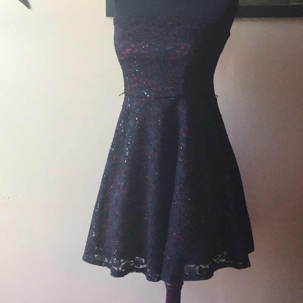 Beautiful lace overlay dress